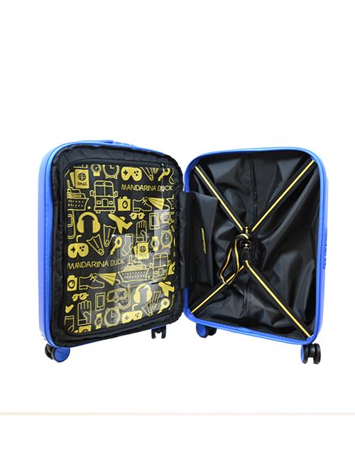 Logoduck+ trolley cabina espandibile MANDARINA DUCK | P10SZV24MELECTRIC BLUE
